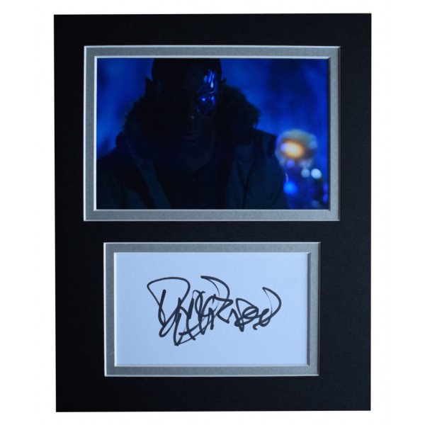David Harewood Signed Autograph 10x8 photo display Supergirl Film   AFTAL  COA Memorabilia PERFECT GIFT