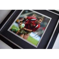 Scott Quinnell SIGNED Framed LARGE Square Photo Autograph display AFTAL &  COA Memorabilia   perfect gift