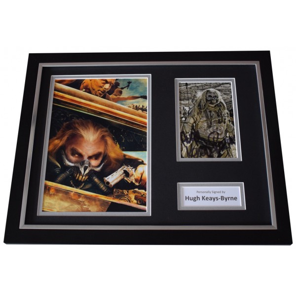 Hugh Keays-Byrne Signed FRAMED Photo Autograph 16x12 display Mad Max Film AFTAL  COA Memorabilia PERFECT GIFT
