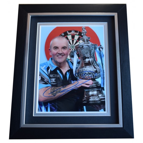 Phil Taylor Framed Signed Replica Shirt With COA 