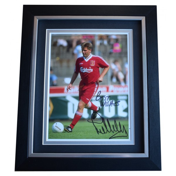 Jan Molby SIGNED 10x8 FRAMED Photo Autograph Display Liverpool Football AFTAL  COA Memorabilia PERFECT GIFT