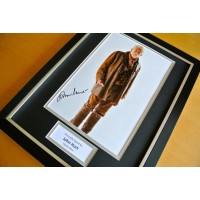 JOHN HURT HAND SIGNED & FRAMED AUTOGRAPH PHOTO DISPLAY DAY OF DOCTOR WHO & COA