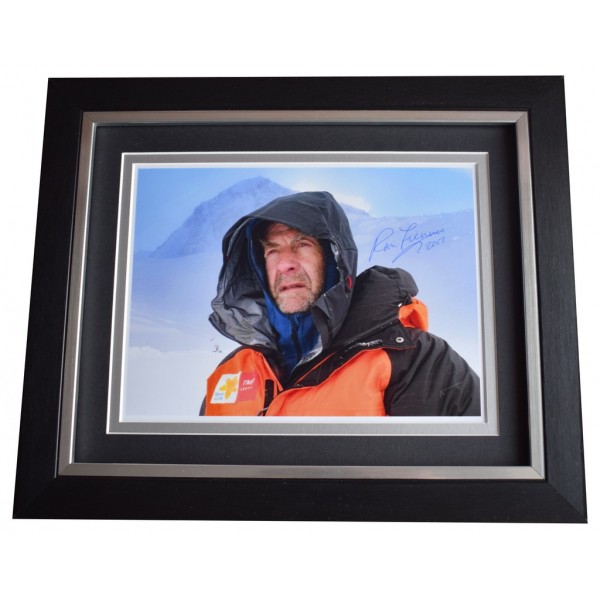 Ranulph Fiennes SIGNED 10x8 FRAMED Photo Autograph Display Explorer TV   AFTAL  COA Memorabilia PERFECT GIFT