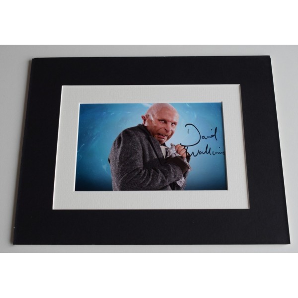 David Walliams Signed Autograph 10x8 photo mount display TV Doctor Who AFTAL COA AFTAL MEMORABILIA