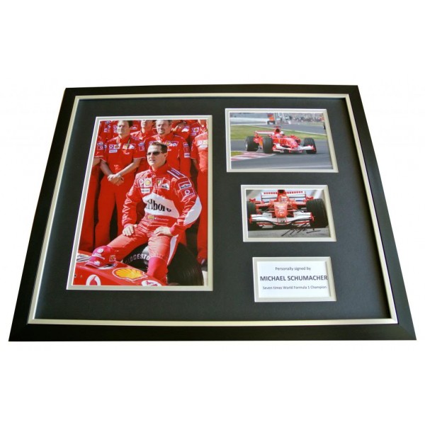 Michael Schumacher Autographed Preprint Signed Photo Fridge Magnet 