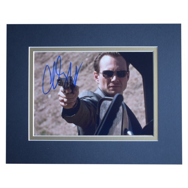 Christian Slater Signed Autograph 10x8 photo display Mr Robot Film AFTAL  COA Memorabilia PERFECT GIFT