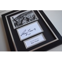 Ron Yeats Signed A4 FRAMED photo Autograph display Liverpool Football AFTAL COA memorabilia