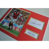 Martin Keown SIGNED autograph 16x12 photo display Arsenal Football COA & AFTAL Memorabilia PERFECT GIFT 