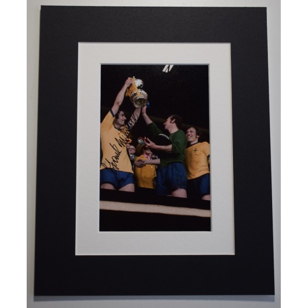 Frank McLintock Signed Autograph 10x8 photo display Arsenal Football  AFTAL &  COA Memorabilia PERFECT GIFT