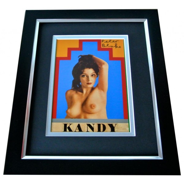 Peter Blake Signed 10x8 FRAMED Photo Autograph Display Kandy Art Artist COA PERFECT GIFT