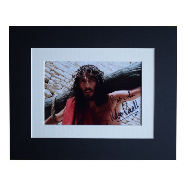 Robert Powell Signed Autograph 10x8 photo display Jesus of Nazareth AFTAL  COA Memorabilia PERFECT GIFT