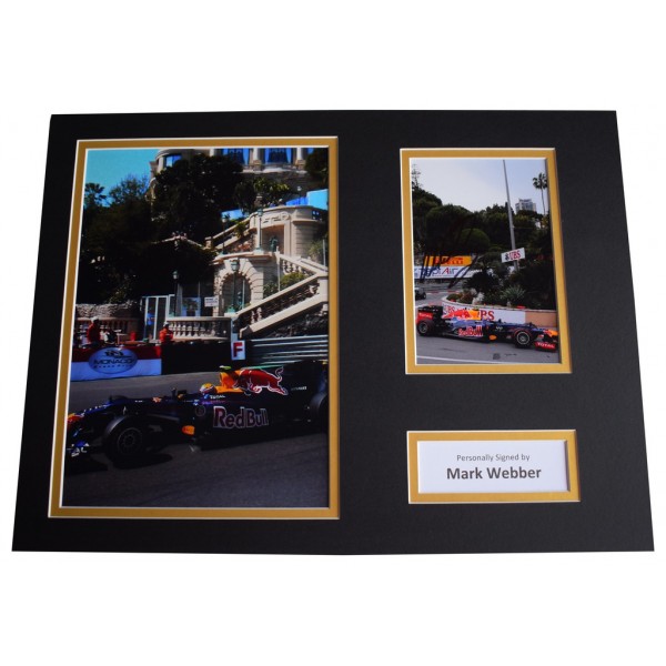 Mark Webber SIGNED autograph 16x12 photo display Formula 1 Motor Sport AFTAL &  COA Memorabilia PERFECT GIFT