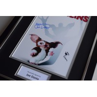 Joe Dante SIGNED FRAMED Photo Autograph 16x12 display Gremlins Film AFTAL COA  AFTAL & COA Memorabilia PERFECT GIFT