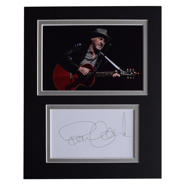 Paul Carrack Signed Autograph 10x8 photo display Music AFTAL  COA Memorabilia PERFECT GIFT