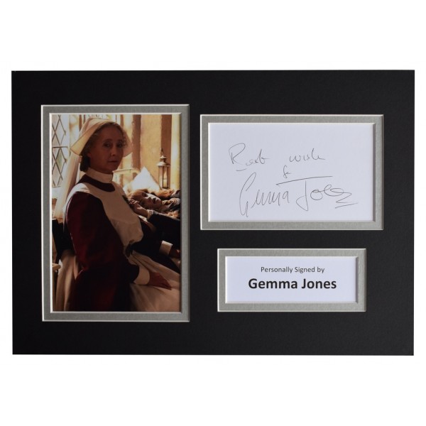 Gemma Jones Signed Autograph A4 photo display Harry Potter AFTAL  COA Memorabilia PERFECT GIFT