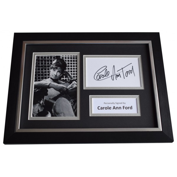 Carole Ann Ford Signed A4 FRAMED Autograph Photo Display Dr Who AFTAL  COA Memorabilia PERFECT GIFT