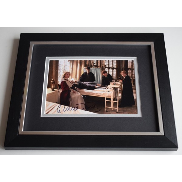 Gemma Jones SIGNED 10X8 FRAMED Photo Autograph Film Harry Potter AFTAL & COA Memorabilia PERFECT GIFT