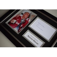 Ronnie Moran Signed A4 FRAMED photo Autograph display Liverpool Football     AFTAL &  COA Memorabilia PERFECT GIFT