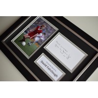 David Fairclough Signed A4 FRAMED photo Autograph display Liverpool Football    AFTAL &  COA Memorabilia PERFECT GIFT