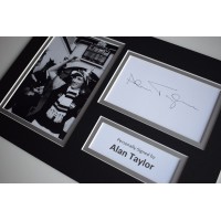 Alan Taylor Signed Autograph A4 photo display West Ham United Football AFTAL & COA Memorabilia PERFECT GIFT Alan Taylor Signed Autograph A4 photo display West Ham United Football AFTAL & COA Memorabilia PERFECT GIFT