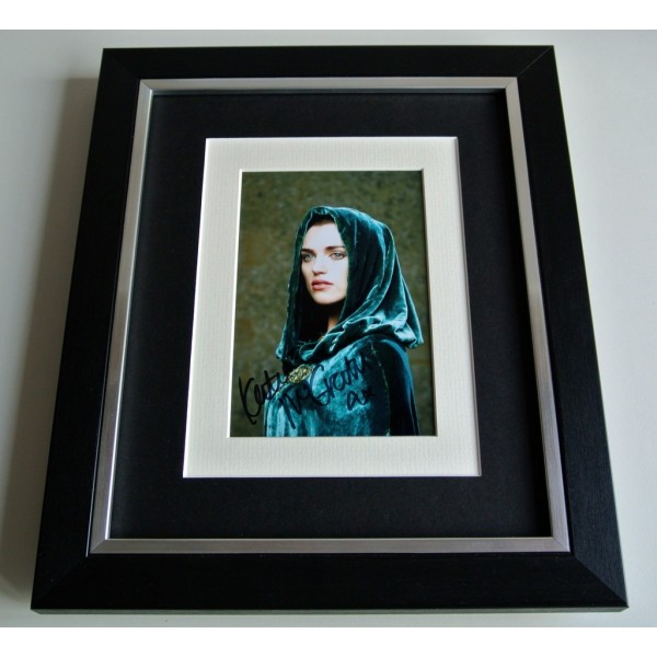 Katie McGrath SIGNED 10x8 FRAMED Photo Autograph Display Merlin TV Morgana COA          PERFECT GIFT 