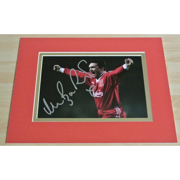 Neil Ruddock SIGNED Autograph 10X8 Photo Mount Display Liverpool See PROOF & COA clearance sale