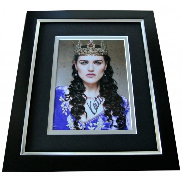 Katie McGrath Signed 10x8 FRAMED Photo Mount Autograph Display Merlin & COA      PERFECT GIFT