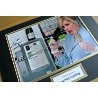 Joanna Lumley SIGNED autograph 16x12 photo mount display Comedy Ab Fab TV & COA AFTAL MEMORABILIA