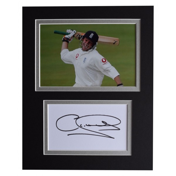 Geraint Jones Signed Autograph 10x8 photo display Cricket Sport  AFTAL  COA Memorabilia PERFECT GIFT