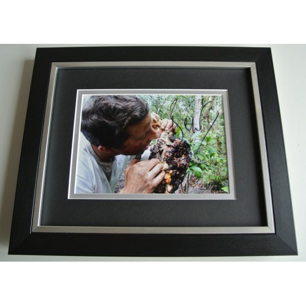 Bear Grylls SIGNED 10x8 FRAMED Photo Autograph Display SAS Man v Wild TV & COA            PERFECT GIFT