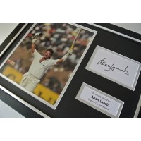 Allan Lamb SIGNED FRAMED Photo Autograph 16x12 display England Cricket & COA PERFECT GIFT