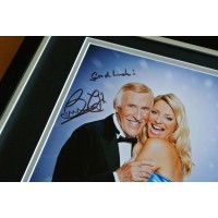 BRUCE FORSYTH HAND SIGNED & FRAMED AUTOGRAPH PHOTO DISPLAY STRICTLY GIFT COA       PERFECT GIFT 
