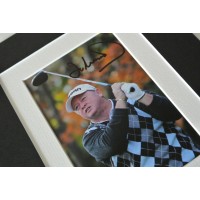 Ian Woosnam Signed Autograph 10x8 photo mount display Golf Sport Memorabilia COA    PERFECT GIFT