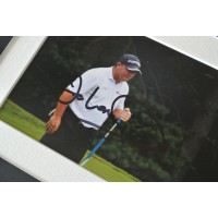 Ian Woosnam Signed Autograph 10x8 photo mount display Golf Sport Memorabilia COA    PERFECT GIFT