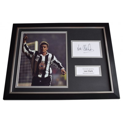 Lee Clark SIGNED FRAMED Photo Autograph 16x12 display Newcastle United AFTAL COA Memorabilia PERFECT GIFT Lee Clark SIGNED FRAMED Photo Autograph 16x12 display Newcastle United AFTAL COA Memorabilia PERFECT GIFT