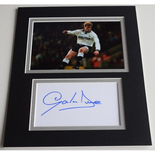 Gordon Durie Signed Autograph 10x8 photo display Tottenham Hotspur Football   AFTAL  COA Memorabilia PERFECT GIFT