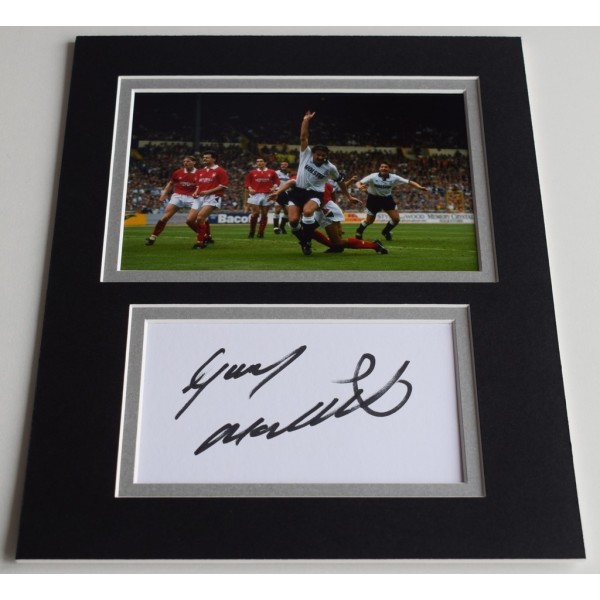 Gary Mabbutt Signed Autograph 10x8 photo display Tottenham Hotspur Football   AFTAL  COA Memorabilia PERFECT GIFT