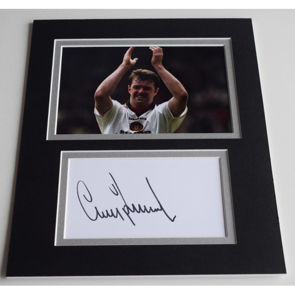 Gary Pallister Signed Autograph 10x8 photo display Manchester United  AFTAL  COA Memorabilia PERFECT GIFT