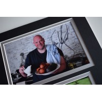 Tom Kerridge Signed Autograph A4 photo display TV Chef   AFTAL & COA Memorabilia PERFECT GIFT