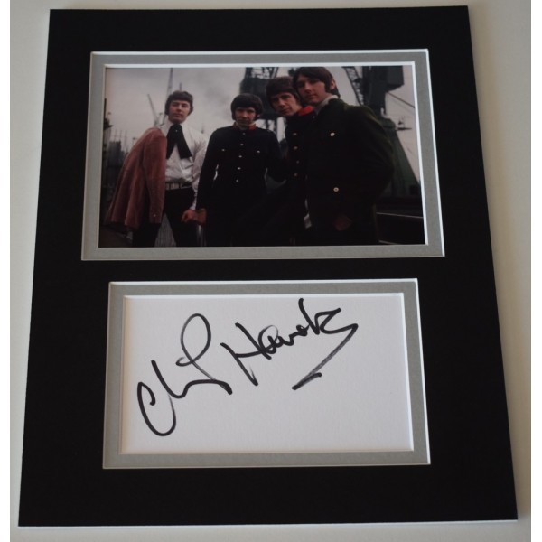 Chip Hawkes Signed Autograph 10x8 photo display Music The Tremeloes AFTAL  COA Memorabilia PERFECT GIFT