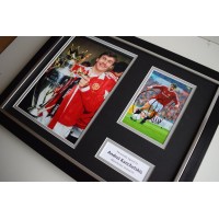 Andrei Kanchelskis SIGNED FRAMED Photo Autograph 16x12 display Manchester United AFTAL & COA Memorabilia PERFECT GIFT