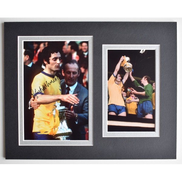 Frank McLintock Signed Autograph 10x8 photo display Arsenal Football  AFTAL  COA Memorabilia PERFECT GIFT