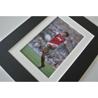 David O'Leary Signed Autograph 10x8 photo mount display Arsenal Football & COA  PERFECT GIFT