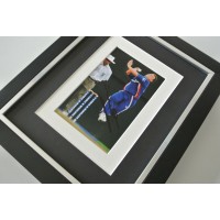 Darren Gough SIGNED 10x8 FRAMED Photo Autograph Display England Cricket & COA     PERFECT GIFT