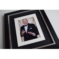 Bruce Forsyth SIGNED 10x8 FRAMED Photo Autograph Display Strictly Come Dancing  AFTAL & COA Memorabilia PERFECT GIFT