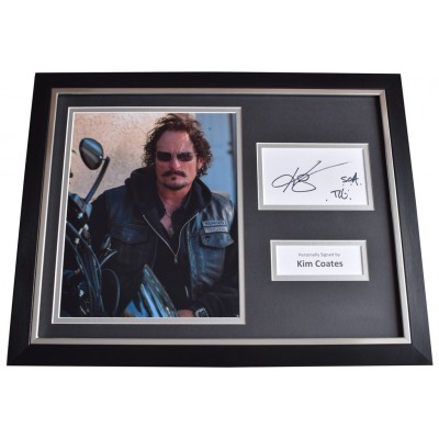 Kim Coates Signed FRAMED Photo Autograph 16x12 display Sons of Anarchy TV  AFTAL  COA Memorabilia PERFECT GIFT