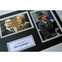Kim Hartman Signed Autograph A4 photo mount display Allo Allo TV memorabilia COA