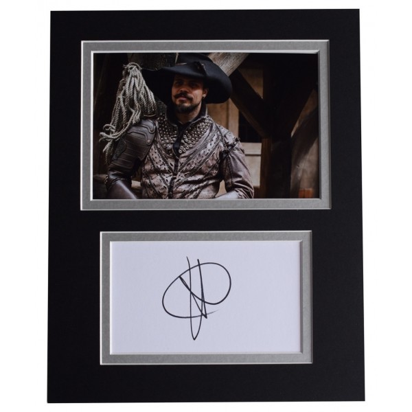 Howard Charles Signed Autograph 10x8 photo display TV Musketeers AFTAL  COA Memorabilia PERFECT GIFT