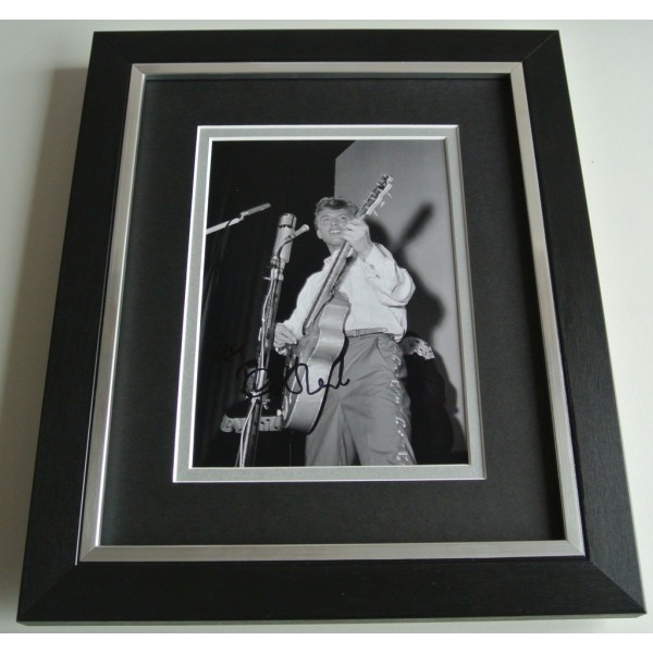 Tommy Steele SIGNED 10X8 FRAMED Photo Autograph Display 60's music & COA  PERFECT GIFT