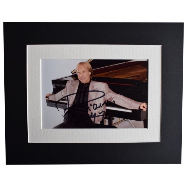 Richard Clayderman Signed Autograph 10x8 photo display Piano Music AFTAL  COA Memorabilia PERFECT GIFT